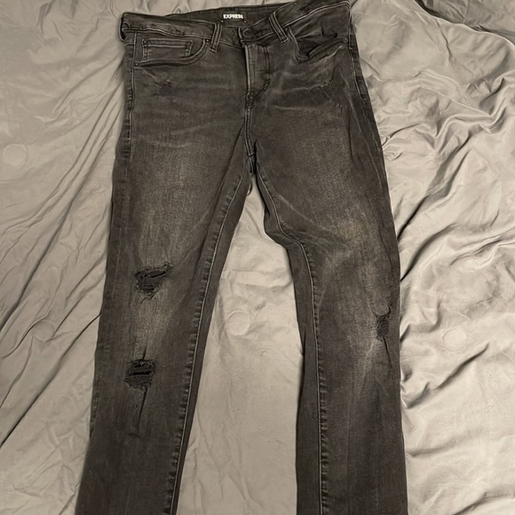 Express Other - Mens EXPRESS Ripped Skinny jeans, SZ 32 x 34